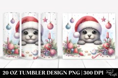 Christmas PNG 20 Oz Tumbler Design Product Image 1