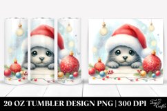 Christmas PNG 20 Oz Tumbler Design Product Image 1