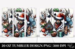 Christmas PNG 20 Oz Tumbler Design Product Image 1