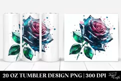 Glossy Rose Made of | 20 Oz Tumbler Product Image 1