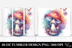 Magical Mushroom Pastel | 20 Oz Tumbler Product Image 1