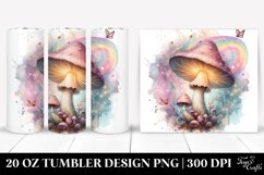 Magical Mushroom Pastel | 20 Oz Tumbler Product Image 1
