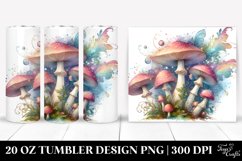 Magical Mushroom Pastel | 20 Oz Tumbler Product Image 1