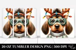Enthusiastic Bloodhound, High-Res 20 Oz Tumbler Product Image 1