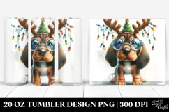 Enthusiastic Bloodhound, High-Res 20 Oz Tumbler Product Image 1