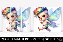 Modest Cute Fairy Watercolor 20 Oz Tumbler Product Image 1