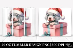 Enthusiastic Weimaraner, High-Res 20 Oz Tumbler Product Image 1