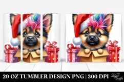 Cute Baby German Shepherd 20 Oz Tumbler Product Image 1