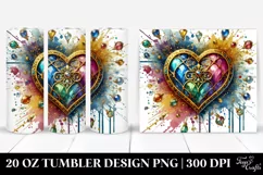 Love 20 Oz Tumbler Png Product Image 1