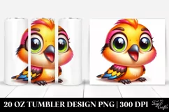 Colorful Baby Oriole | 20 Oz Tumbler Product Image 1