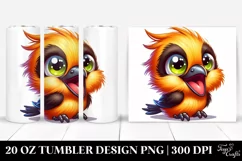 Colorful Baby Oriole | 20 Oz Tumbler Product Image 1