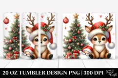 Christmas PNG 20 Oz Tumbler Design Product Image 1