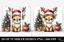 Christmas PNG 20 Oz Tumbler Design Product Image 1