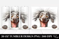 Funny Cute Crazy Looking Weimaraner | 20 Oz Tumbler Product Image 1