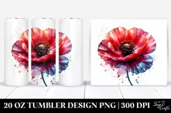 Shiny Poppy | 20 Oz Tumbler Product Image 1