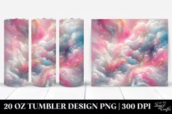 Colorful Pinkish Gliterry Background | 20 oz Tumbler Product Image 1