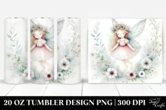 Whimsical Washed Fairy | 20 Oz Tumbler Product Image 1