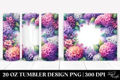 Colorful Tulip Frame | 20 oz Tumbler Product Image 1