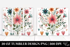 Spring 20 Oz Tumbler Png Product Image 1