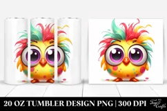 Crazy Baby Chicken | 20 Oz Tumbler Product Image 1