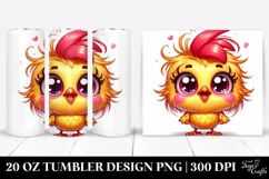 Crazy Baby Chicken | 20 Oz Tumbler Product Image 1