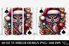 Christmas PNG 20 Oz Tumbler Design Product Image 1