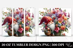 Gorgeous Detailed Gnome Tumbler | 20 Oz Product Image 1