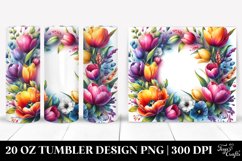 Colorful Text Frame | 20 oz Tumbler Product Image 1