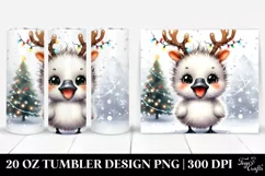 Enthusiastic Swan, High-Res 20 Oz Tumbler Product Image 1