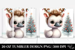 Enthusiastic Swan, High-Res 20 Oz Tumbler Product Image 1
