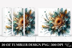Gerbera Artwork | 20 oz Tumbler Product Image 1