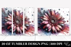 Shiny Gerbera Splash | 20 oz Tumbler Product Image 1
