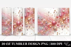 Colorful Pinkish Background | 20 oz Tumbler Product Image 1