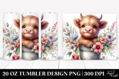 Cute Baby Cow | 20 oz Tumbler Product Image 1