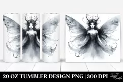 Gothic Fairy Watercolor | 20 oz Tumbler Product Image 1
