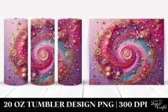 Colorful Magenta Background | 20 oz Tumbler Product Image 1