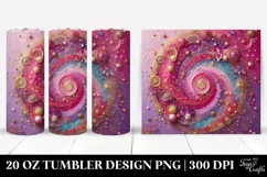 Colorful Magenta Background | 20 oz Tumbler Product Image 1