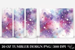 Colorful Purple Glitery Texture | 20 oz Tumbler Product Image 1