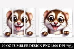 Crazy Looking Weasel | 20 oz Tumbler Product Image 1