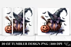 Simple Halloween Coquette Bow | 20 Oz Tumbler Product Image 1
