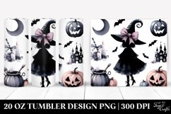 Simple Halloween Coquette Bow | 20 Oz Tumbler Product Image 1