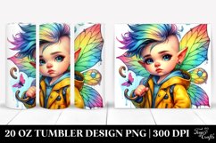 Baby Fairy Posing 20 Oz Tumbler Product Image 1
