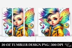 Baby Fairy Posing 20 Oz Tumbler Product Image 1