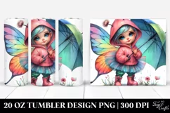 Baby Fairy Posing 20 Oz Tumbler Product Image 1