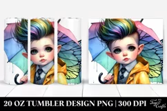 Baby Fairy Posing 20 Oz Tumbler Product Image 1