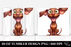 Crazy Looking Vizsla | 20 oz Tumbler Product Image 1