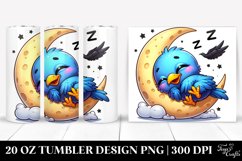 Colorful Small Baby Crow | 20 oz Tumbler Product Image 1