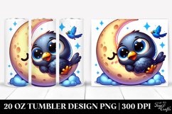 Colorful Small Baby Crow | 20 oz Tumbler Product Image 1