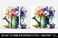 20 Oz Tumbler Sublimation | Colorful Sprinkling Can Sweet Product Image 1