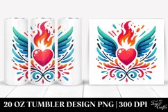 Love 20 Oz Tumbler Png Product Image 1